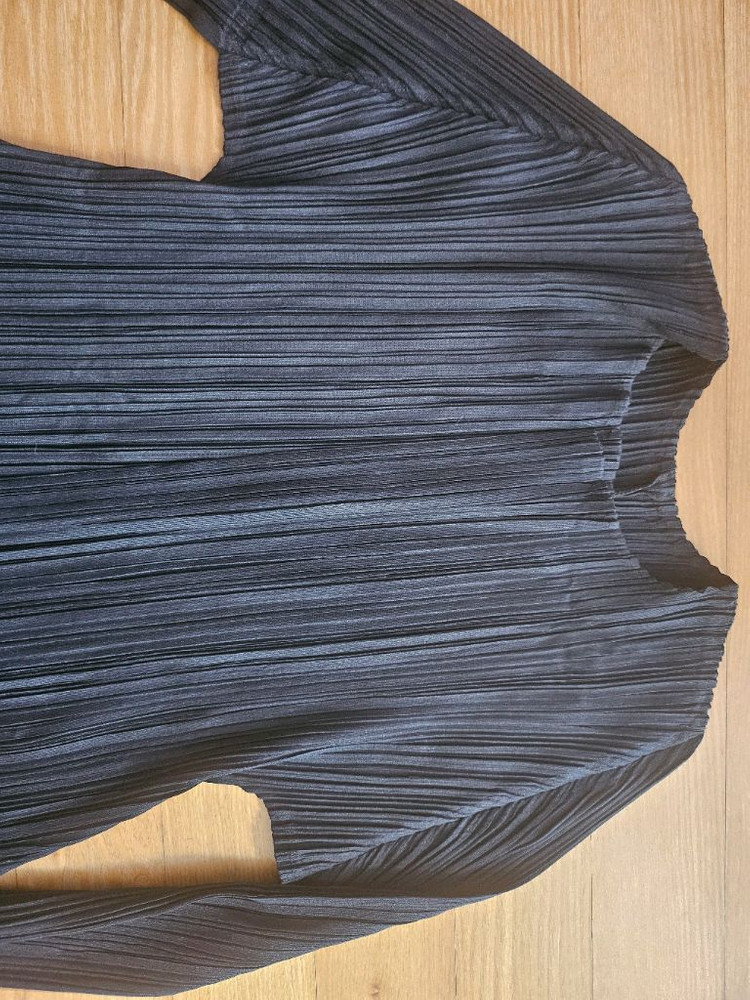 플리츠플리즈 멜로우 블랙 가디건 3--6