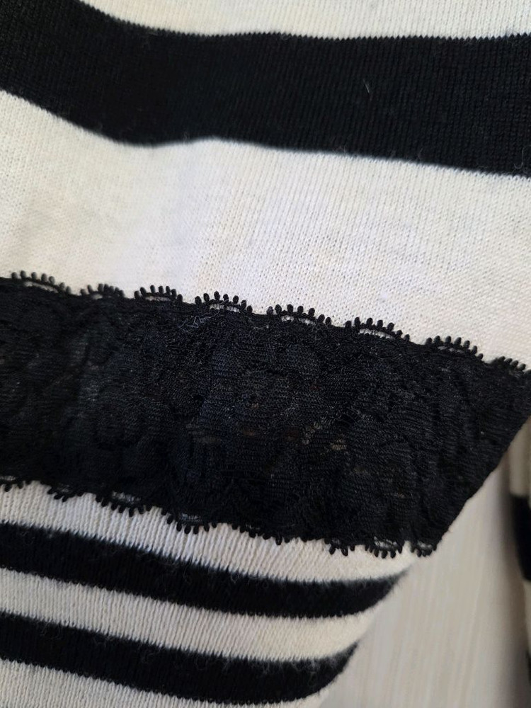 여성 스트라이프 가디건 55--3