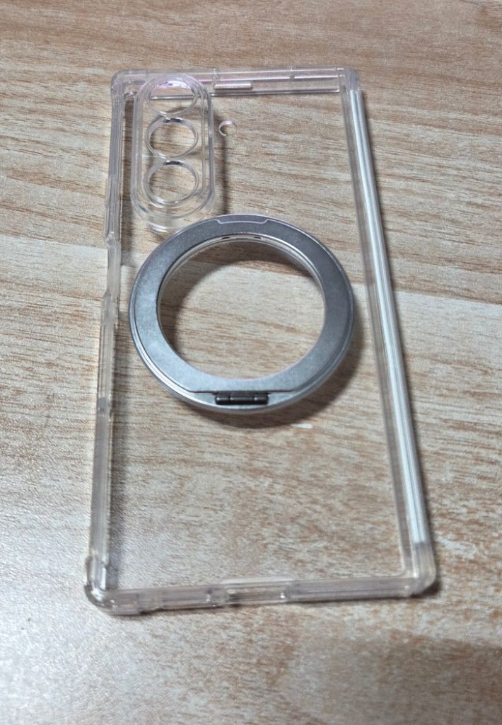 윰스모르 360도 회전 거치 투명 갤럭시z폴드7 케이스(노박스) 이미지