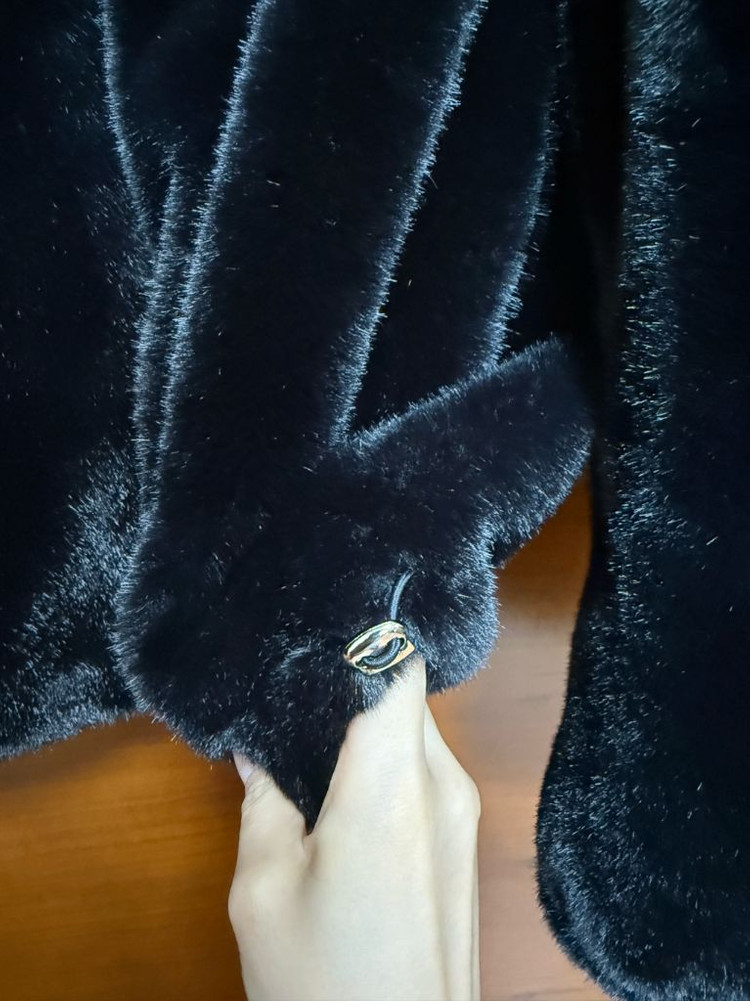 페이크밍크퍼+목티+스카프 일괄 판매--1