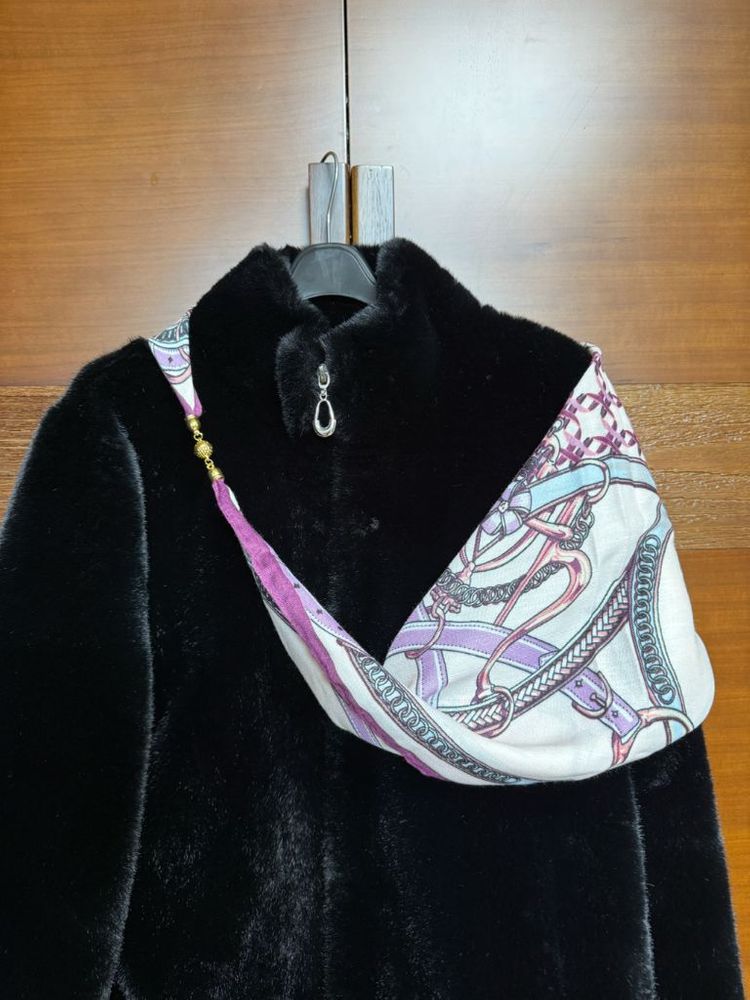 페이크밍크퍼+목티+스카프 일괄 판매--7