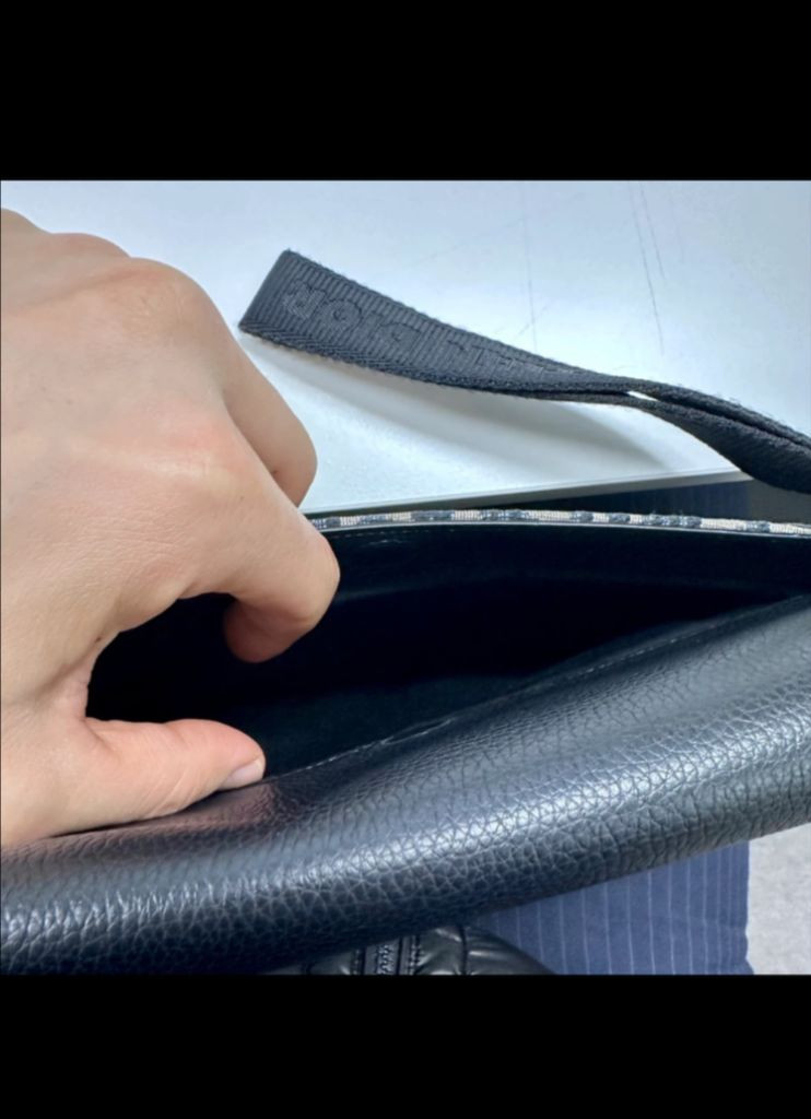 DIOR 디올 A4 오블리크 새들 파우치 클러치백 이미지