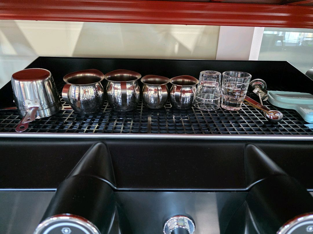 비비엠 커피머신 롤로 블랙 2그룹 LOLLO 2GR+시그마 커피그라인더 이미지