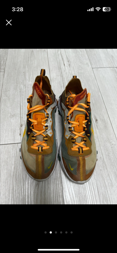 나이키 리액트 엘리먼트 87 운동화-270 이미지