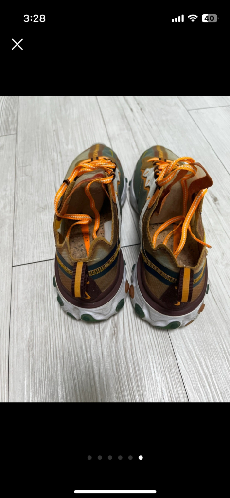 나이키 리액트 엘리먼트 87 운동화-270 이미지