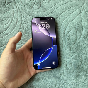 아이폰 16 프로 256 블랙 단품 무하자