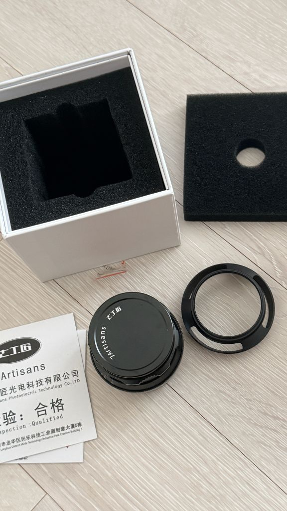 7아티산 35mm F1.2 후지 단렌즈 이미지