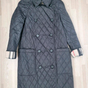 버버리 타이팅 퀼팅 롱 코트 자켓