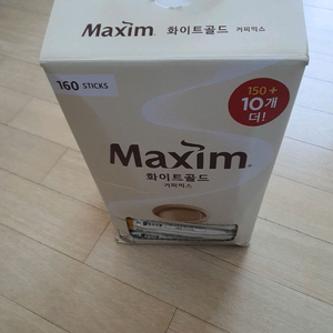 개봉상품 /맥심화이트커피 160개 27,990원 무료 배송 팝니다