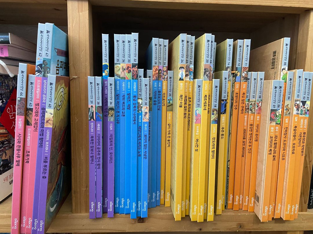 대교 원리과학스쿨, 알고 있나요, 꿈꾸는책방 ,세계이야기탐험, 스토리메이트--7