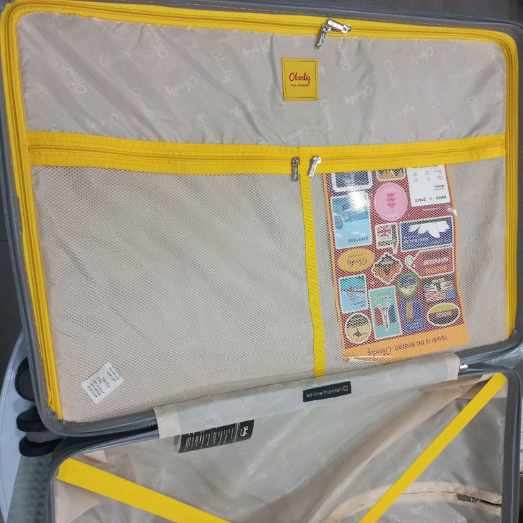 28인치캐리어 콜마르 실버 새상품--4