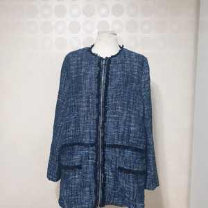 트위드자켓77/여성자켓77/롱자켓77/네이비자켓77