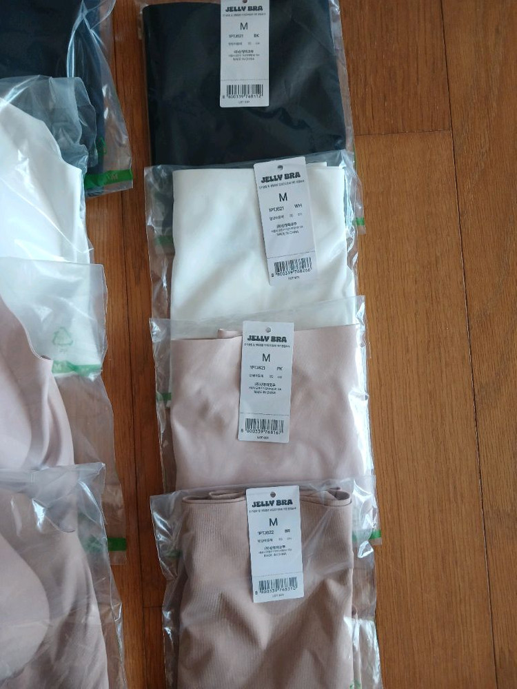 신영와코르 젤리 브라 팬티 m사이즈 4세트 새상품 이미지