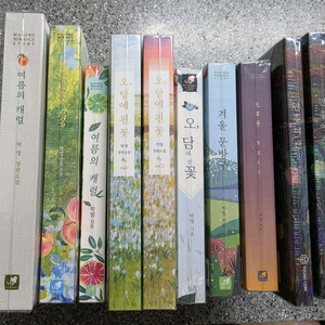로맨스소설 - 박영 여름의 캐럴 3가지, 오 담에 핀 꽃 2가지 외 다수