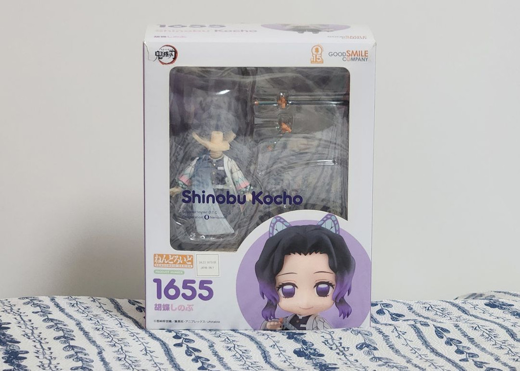 귀멸의 칼날 코쵸우 시노부 넨도로이드 돌 피규어 이미지