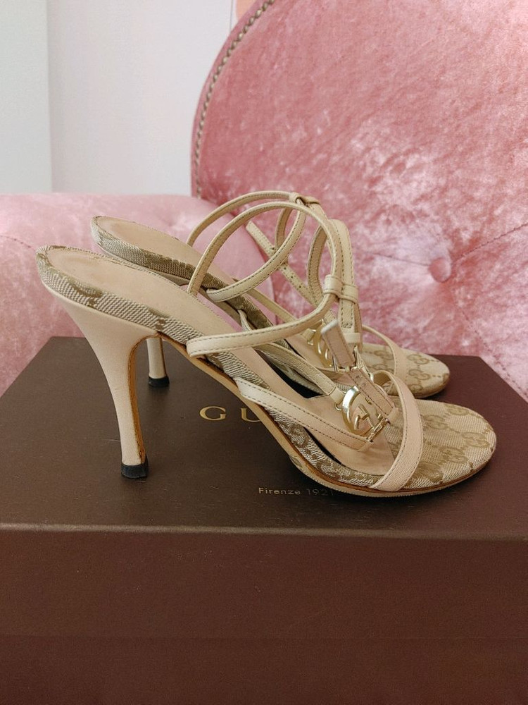 정품- 구찌 샌들--2