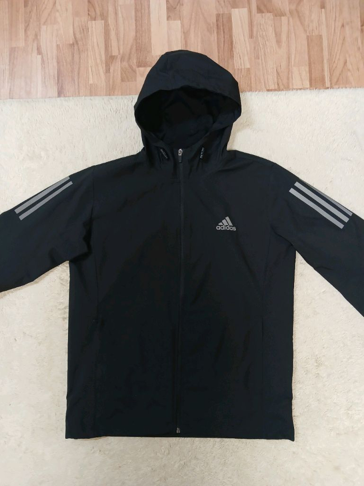 [남성95] 정품 아디다스 후드 바람막이점퍼 새것수준 무료배송--3