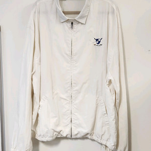90s 폴로 화이트 오버핏 블루종 트랙자켓 오버핏 바람막이 XL 이미지