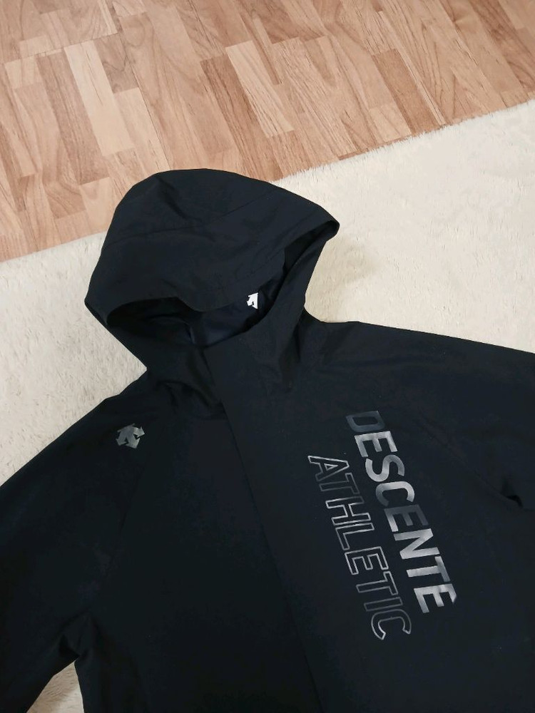 [여성55 청소년12~13세] 정품 데상트 후드 바람막이점퍼 새것수준 무료배송--1