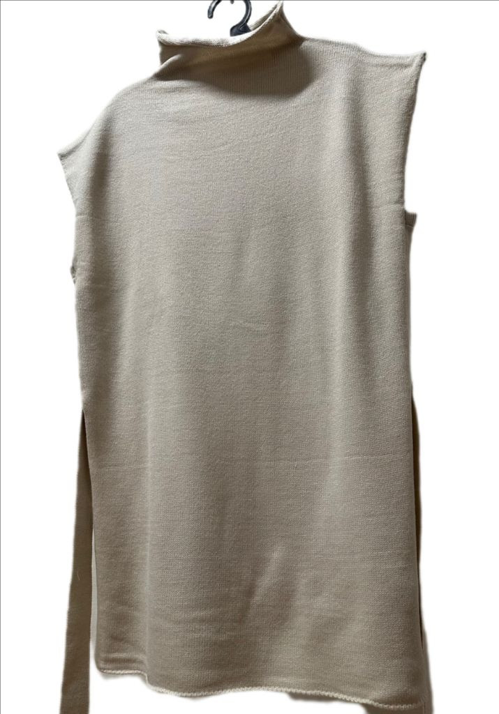 (새상품) 니트 레이어드원피스 롱조끼--7