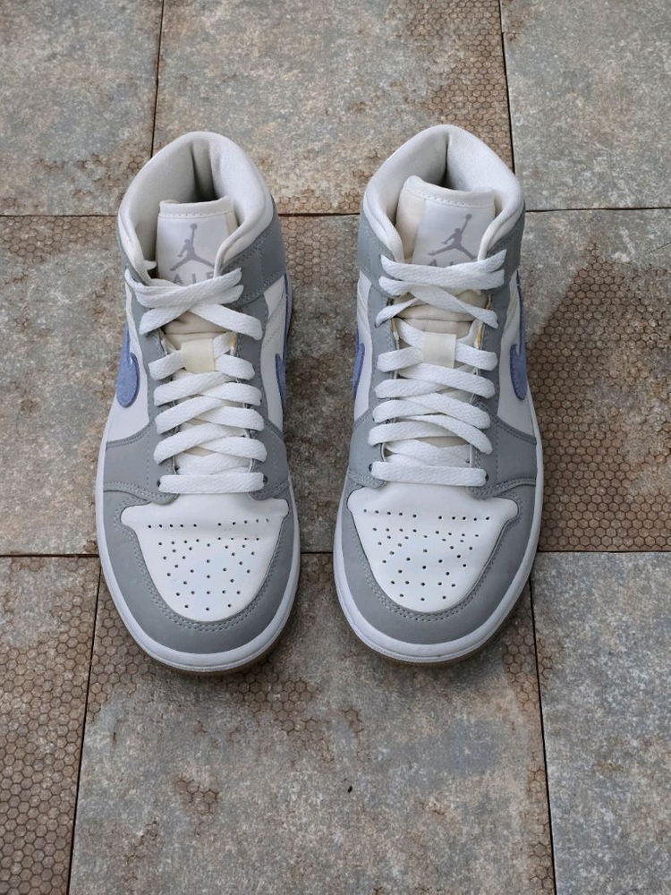 (220)나이키 조던 1 미드 울프 그레이 스니커즈 운동화 이미지