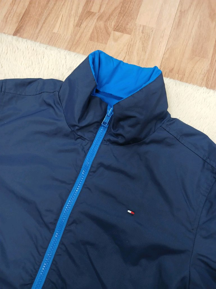 [여성95] 정품 타미힐피거 리버시블 바람막이점퍼 새것수준 무료배송--2