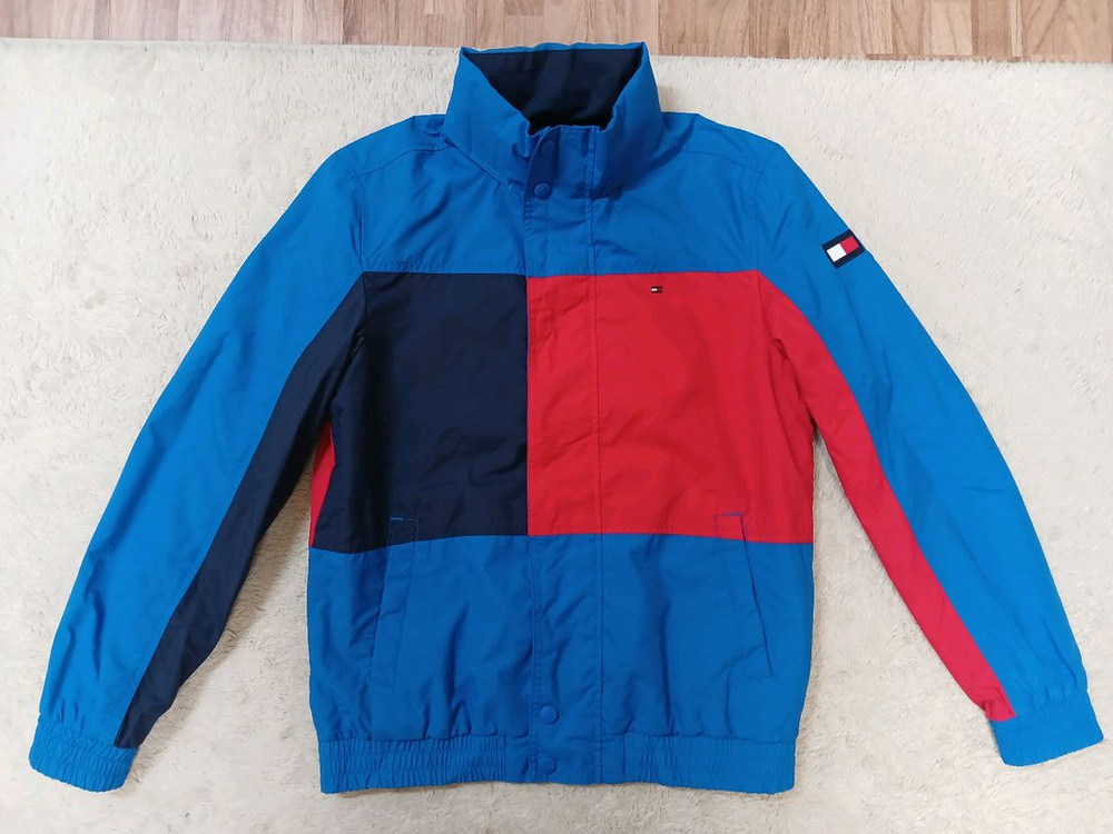 [여성95] 정품 타미힐피거 리버시블 바람막이점퍼 새것수준 무료배송--6