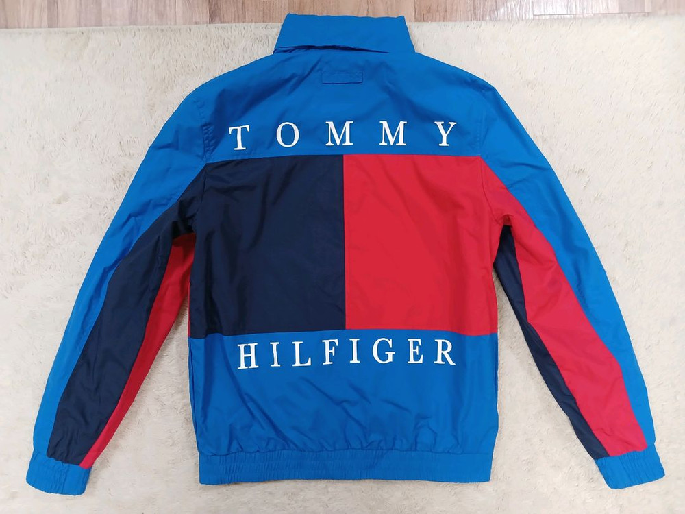 [여성95] 정품 타미힐피거 리버시블 바람막이점퍼 새것수준 무료배송--8