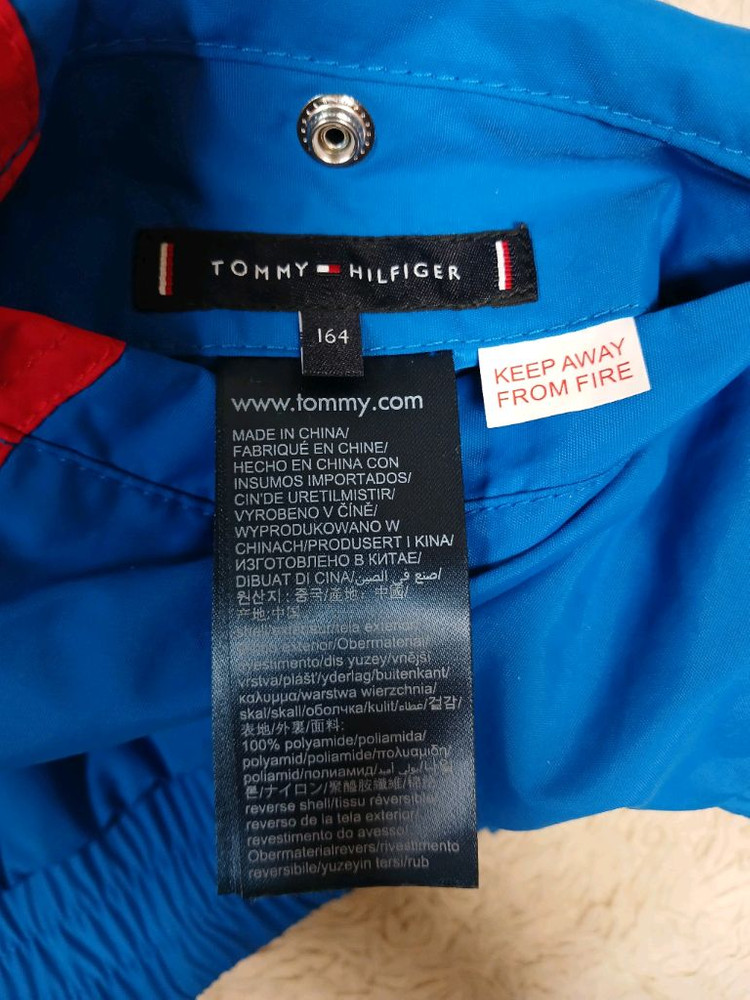 [여성95] 정품 타미힐피거 리버시블 바람막이점퍼 새것수준 무료배송--9