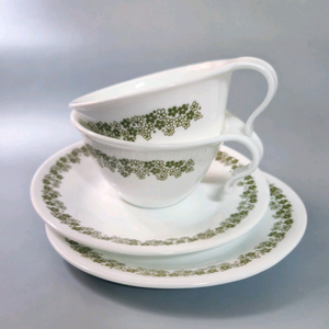 빈티지 코렐 블러썸 찻잔세트