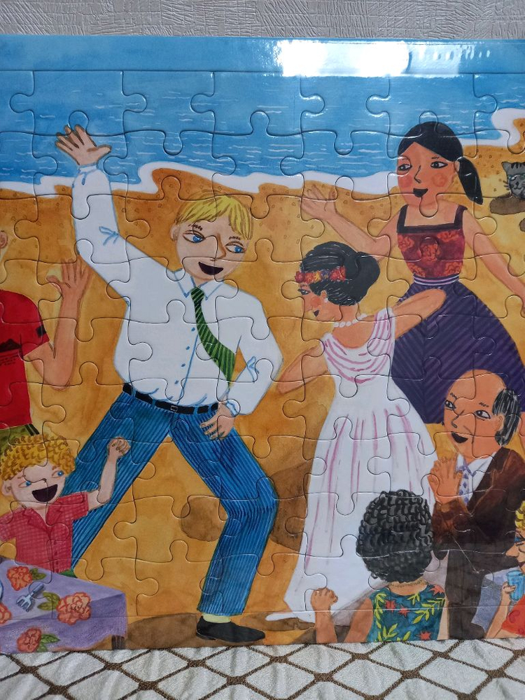 <새제품>비룡소 이모의 결혼식 퍼즐--2