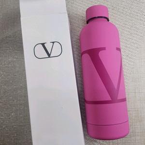 새제품) 발렌티노 뷰티 한정판 핑크 텀블러