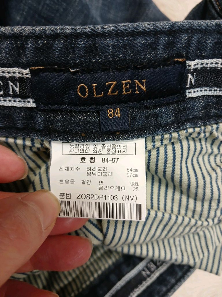 [남성33] 정품 올젠 청바지 스판 새것수준 무료배송--7