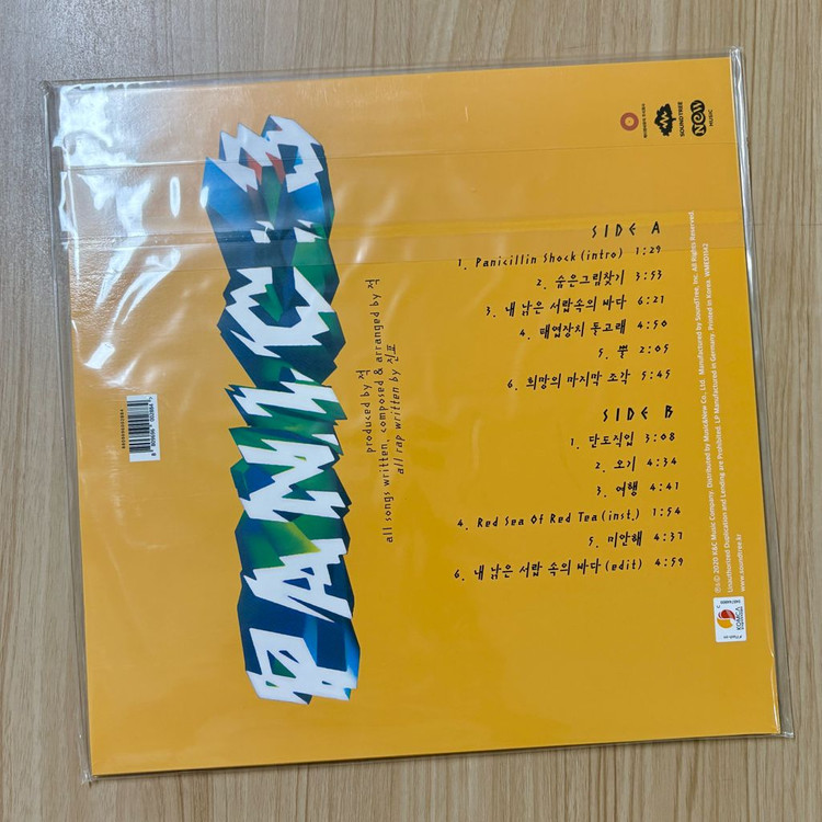 [LP] 패닉 - 3집 Sea Within 이미지