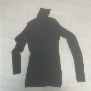 마쥬 그레이 골지 목폴라 니트 55사이즈