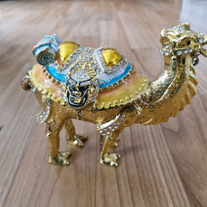 낙타 금속 조각상 보석함 인테리어소품