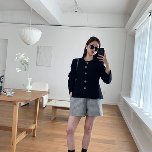 바이씨니 잘록 트위드자켓:) 이미지