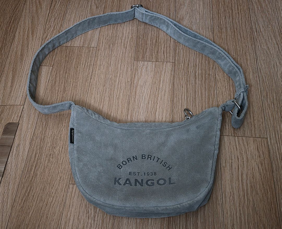 캉골 벨벳 크로스백 미사용품 이미지