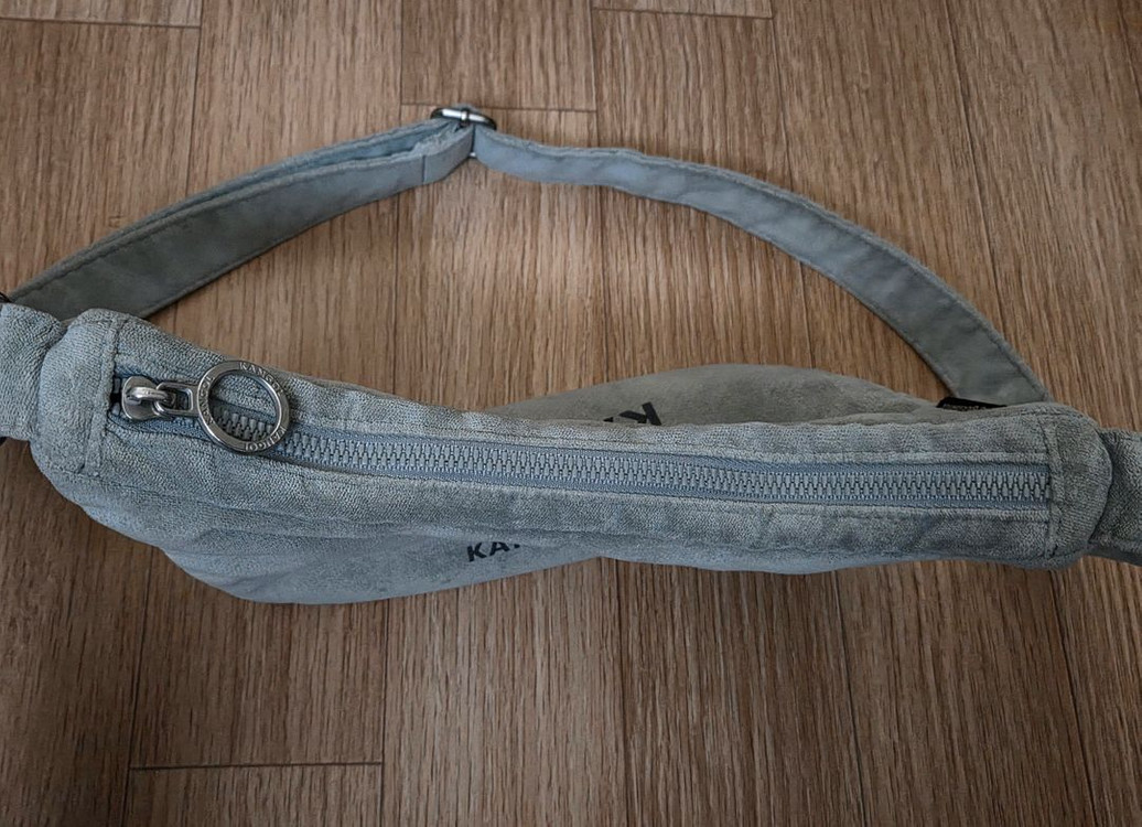 캉골 벨벳 크로스백 미사용품 이미지