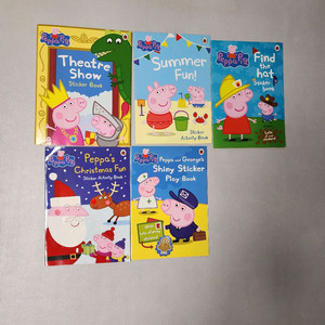 페파피그 스티커북 5종 세트