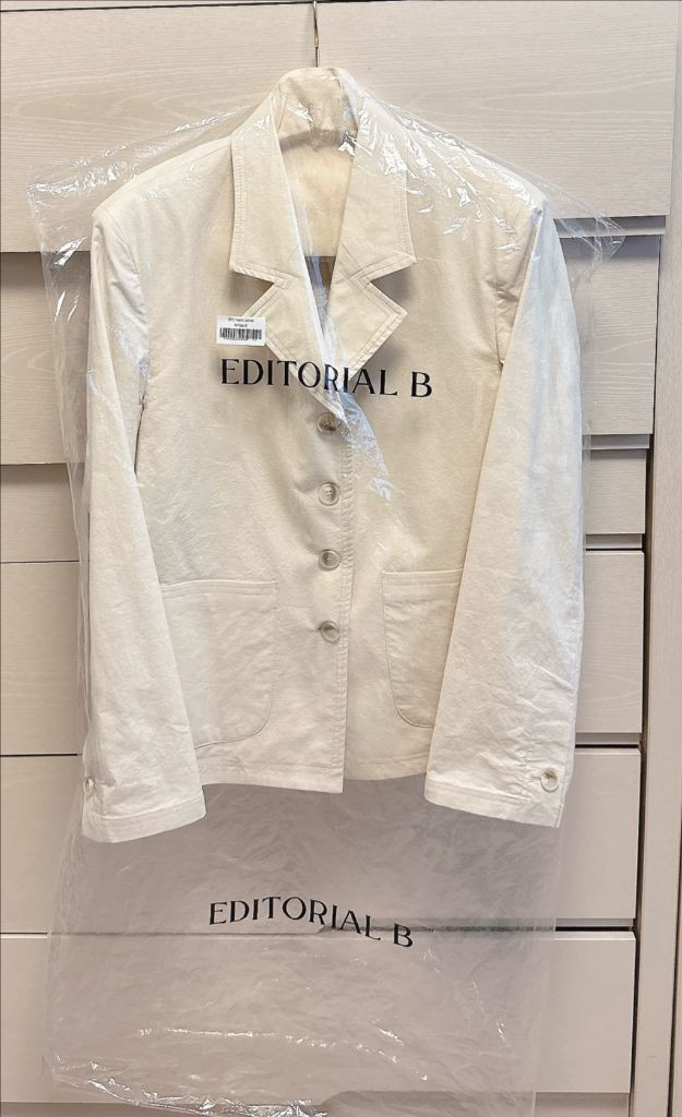 바이미나 에디토리얼비 메르시자켓 아이보리 /bymina editorial b 아이보리자켓 프리사이즈 택포 이미지