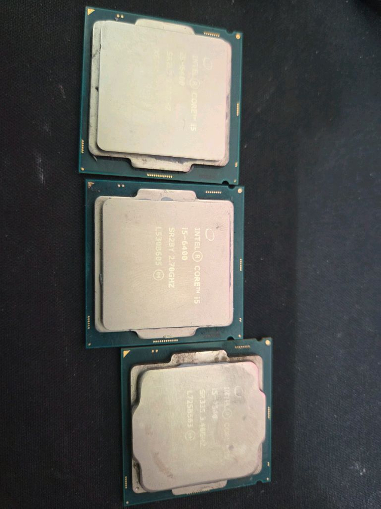i5 6 7세대 cpu 3개 + 쿨러 일괄--1