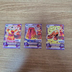 아이엠스타 아이카츠 퍼펙트 가넷 쥬리 주리 탄색성 풀세트 카드 일판 이미지