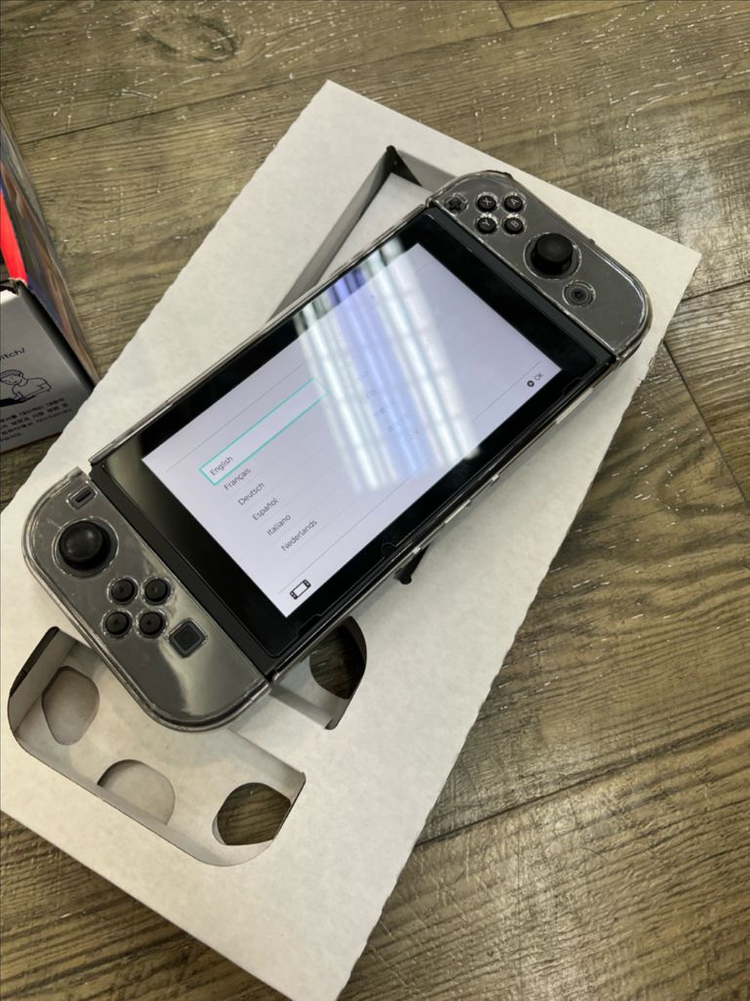 닌텐도 스위치 베터리개선판 +파우치--2