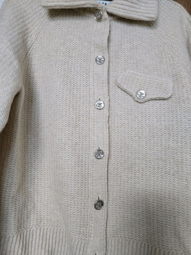 한섬 타임 TIME 칼라 니트 가디건 크림 더캐시미어 시스템 랑방 래트 팬츠 스커트 원피스 자켓 이미지