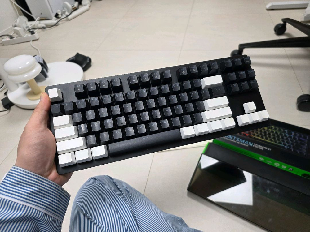 레이저 헌츠맨 V2 tkl+팜레스트+커버 이미지