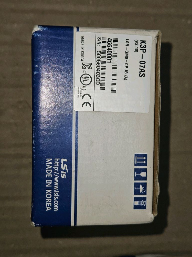 LS 마스터케이 MASTER-K PLC K3P-07AS 모듈미사용 새제품 이미지
