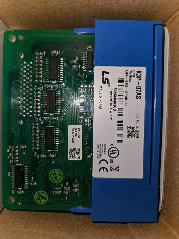 LS 마스터케이 MASTER-K PLC K3P-07AS 모듈미사용 새제품 이미지