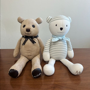 아티제 핸드메이드 곰인형 + 몽슈레 오가닉 애착인형 세트 이미지