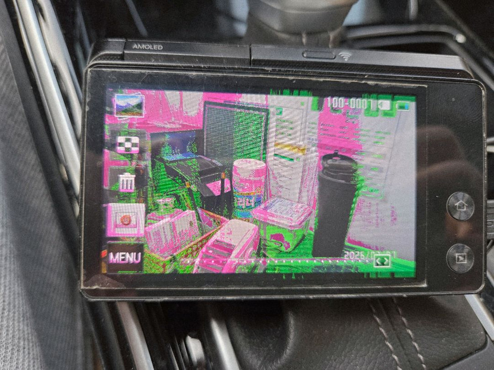 레트로 한효주디카 삼성 MV900F 뉴미러팝 카메라 블랙 이미지